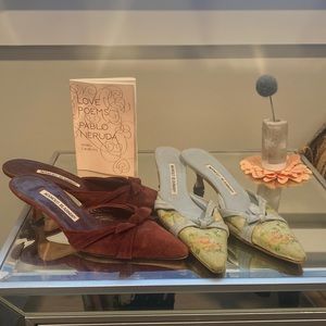 2 Manolo heels. Size 5.